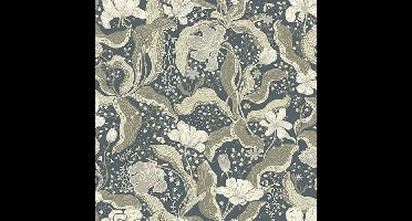 Dutch Wallcoverings Lina II - Bodri Bluegrey - Blauwgrijs