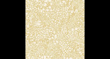 Dutch Wallcoverings Lina II - Siv Light Yellow - Geel