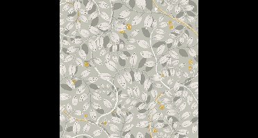 Dutch Wallcoverings Lina II - Kirke Grey - Grijs