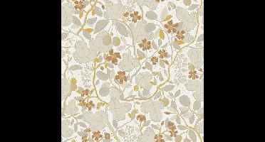 Dutch Wallcoverings Lina II - Ewald Grey - Grijs