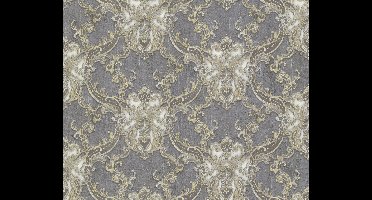 Dutch Wallcoverings Yudashkin 5 10X1,06M - Grijs/Goud
