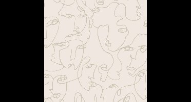 Dutch Wallcoverings Amazonia - Linear Visage Neutral - Multicolor