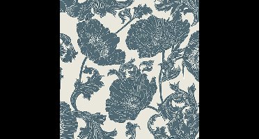 Midbec FC Ekbacka- Papaver White/Blue - 14023