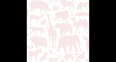 Dutch FC Joy- dieren wit/roze - 72080