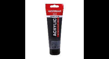Royal Talens Amsterdam Standard Series Acrylverf Tube 120 ml - Metallic Zwart 850