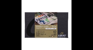 Rembrandt Aquarelverf metalen set Dekwit Mengkleuren - 12 napjes + penseel