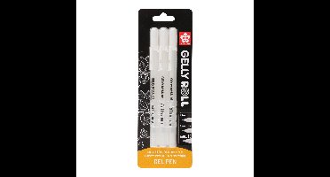Sakura Blisterkaart Gelly Roll - 05/08/10 - Wit