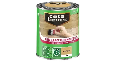 Cetabever Één laag Tuinhoutbeits - Licht Eiken