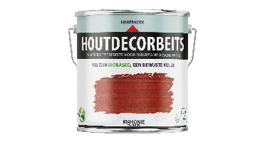 Hermadix Houtdecor Verfbeits Transparant - Mahonie