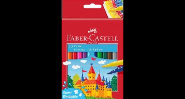 Faber Castell Viltstift karton etui assorti