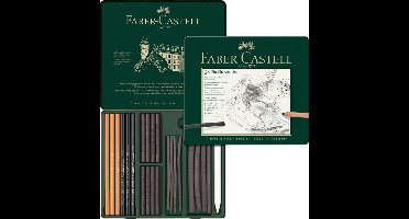 Faber Castell Houtskoolset Pitt Monochrome
