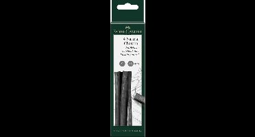 Faber Castell Houtskool Pitt Monochrome - 9-15 mm op blister