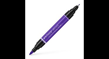 Faber Castell Tekenstift Pitt Artist Pen duo marker - 136 purperviolet