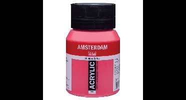 Royal Talens Amsterdam Acrylverf 500 ml - Permanentrood Purper 348