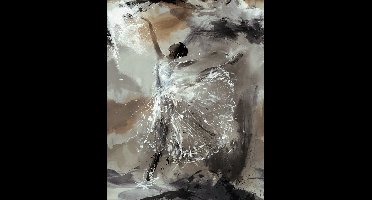 Marburg City Romance Fotobehang abstracte ballerina - 35097