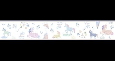 Noordwand Kids Walls Behangrand met unicorns - 45824