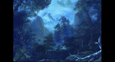 Noordwand Komar Ink Fotobehang Midnight - INX8-014