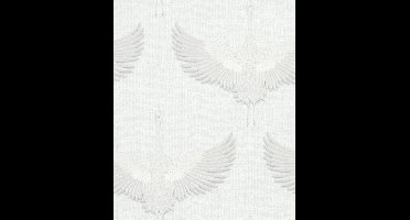 Marburg Kumano; The New Design Book Behang met kraanvogels - 34528