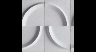 Marburg Shades Iconic Behang 3d halve cirkel patroon - 34463