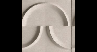 Marburg Shades Iconic Behang 3d halve cirkel patroon - 34466