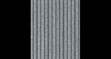 Marburg Travertino Behang met houten latjes - 33395