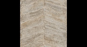 Galerie Utopia Behang met grove visgraat en metallic structuur - G67773