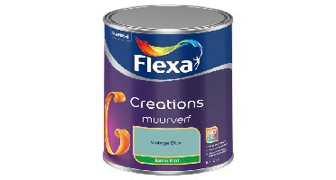 Flexa Creations Muurverf Extra Mat - Vintage Blue