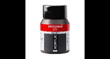 Amsterdam Standard Series Acrylverf Pot 500 ml Metallic Zwart 850
