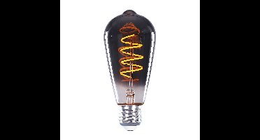 Highlight Lamp LED ST64 4W 100LM 2200K Dimbaar Rook