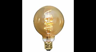 Highlight Lamp LED G95 9W 650LM 2200K Dimbaar Amber