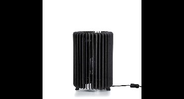 Blij Design Tafellamp Edge Ø 26 cm zwart