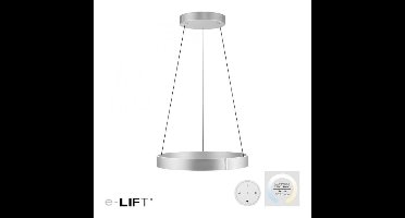 Neuhaus PURE Hanglamp E-Clipse e-Lift Ø 70 cm mat chroom