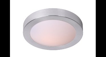 Lucide FRESH - Plafonnière Badkamer - Ø 35 cm - 2xE27 - IP44 - Mat chroom