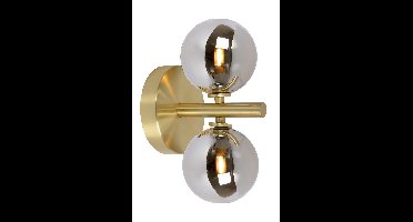 Lucide TYCHO - Wandlamp - 2xG9 - Mat Goud / Messing
