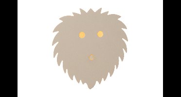 Lucide CHARLIE - Wandlamp Kinderkamer - LED Dimb. - 1x7W 2700K - Beige