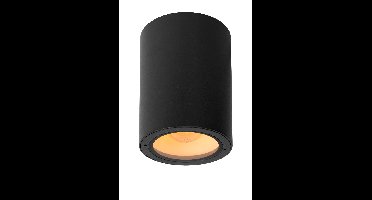Lucide VOLANTIS - Plafondspot Binnen/Buiten - Ø 10,8 cm - 1xE27 - IP54 - Zwart