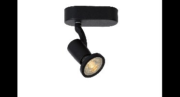 Lucide JASTER-LED - Plafondspot - LED - GU10 - 1x5W 2700K - Zwart
