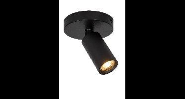 Lucide RITMO - Plafondspot - Ø 10 cm - 1xGU10 (MR11) - Zwart