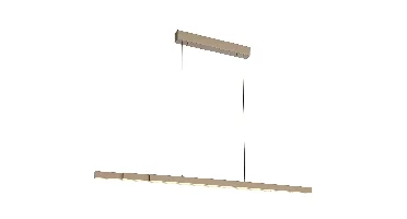 Paul Neuhaus Hanglamp Adriana verstelbaar L 120-179 cm comfortlift champagne