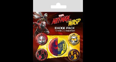 Hole In The Wall Marvel: Ant-Man and The Wasp Badge pack