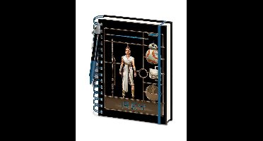 Hole In The Wall Star Wars: The Rise of Skywalker Airfix Rey A5 Notebook