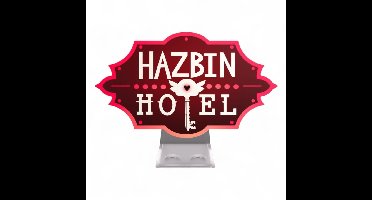 Youtooz Collectibles Hazbin Hotel Nightlight Logo Stand