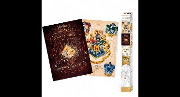 GB eye HARRY POTTER - Set 2 Posters Chibi 52x38 - Crest & Marauders