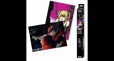 GB eye DEATH NOTE - Set 2 Posters Chibi 52x38 - L vs Light & Misa