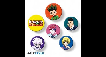 AbyStyle HUNTER X HUNTER - Badge Pack - Characters