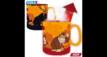 Abysse Corp DONKEY KONG - Mug Heat Change - 460 ml - Donkey Kong -