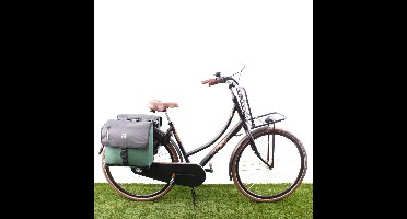 Dubbele Businesstas 40L Groen/Zwart