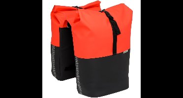 Dubbele fietstas Nyborg 34L Red/Black