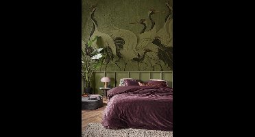 At Home At Home by Beddinghouse Forgotten Aubergine 200x200/220 cm