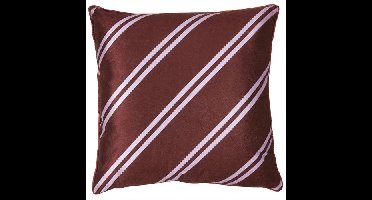 VT wonen vtwonen Sierkussen Diagonal Cushion Dark Red 50x50 cm